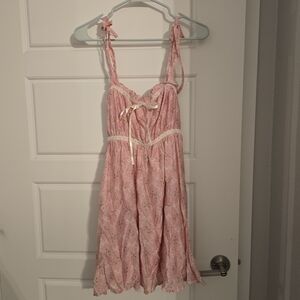 Mine Pink Floral Chemise